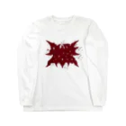 HachijuhachiのPURE BLOOD RED Long Sleeve T-Shirt