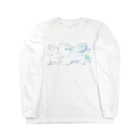 里 (sato)の溶ける Long Sleeve T-Shirt