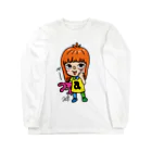 MITUBA SHOPのうんべーちゃん Long Sleeve T-Shirt