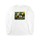 cxcxbbb.SHOPのSinsaibashiの花壇のチューリップ Long Sleeve T-Shirt