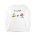 Draw freelyのHANA ロングスリーブTシャツ