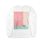 ねこや Ryoko -猫屋 りょうこ-のねこ　異国の趣き Long Sleeve T-Shirt