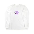 うさぎのUSA（うーさ）🐰のうさマカロンぱーぷる Long Sleeve T-Shirt