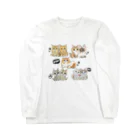 ICE BEANSのカジュファミリー Long Sleeve T-Shirt