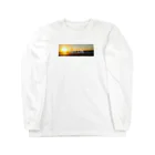 Ruff-LifeのRuff Life オリジナルフォト Sunset ロングスリーブTシャツ