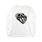 segasworksのSmilodon(skull) Long Sleeve T-Shirt