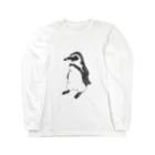 Ayumi HIdakaのギラリ、ペンギン ロングスリーブTシャツ
