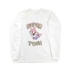 【Yuwiiの店】ゆぅぅぃーのSUPER★TON!! ロングスリーブTシャツ