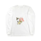 ももろ のチューリップの花束 Long Sleeve T-Shirt