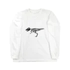 60のT-rex-blk Long Sleeve T-Shirt