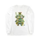 Gemo こうだともこのげもげも土偶 Long Sleeve T-Shirt