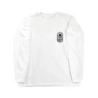 PoooompadoooourのGRAY SCALE エンブレム Long Sleeve T-Shirt