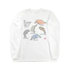 幻想水系branch　byいずもり・ようのRIVER DOLPHINS Long Sleeve T-Shirt