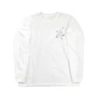 さつきうさぎえびえびショップのダンスダンスティーバッグくん Long Sleeve T-Shirt