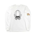 narookのアオリイカ　oval squid Long Sleeve T-Shirt