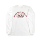 渓流釣り倶楽部のCatch The Trout ロングスリーブTシャツ