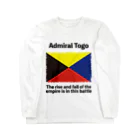 あさやけ洋品店のZ旗 Admiral Togo　 ロングスリーブTシャツ