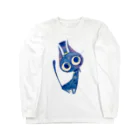ほんだ猫の青猫とろり Long Sleeve T-Shirt