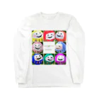  にこにこ堂のNICO NICO DARUMA Long Sleeve T-Shirt