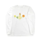 小桜森のコザクラとフルーツ Long Sleeve T-Shirt