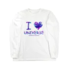 COSMOSIDEAのI♥UNIVERSE Long Sleeve T-Shirt