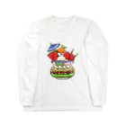 よいこのきんぎょの金魚鉢パフェ Long Sleeve T-Shirt