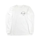 不死身屋の仕事中の女性 Long Sleeve T-Shirt