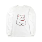 ふわにゃんshopのごきげんにゃんこ Long Sleeve T-Shirt