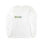 MolKaronの猫のＭｏｌとＫａｒｏｎ　虹色サングラス Long Sleeve T-Shirt