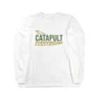 kimchinのカタパルト CATAPULT ロゴ ロングスリーブTシャツ