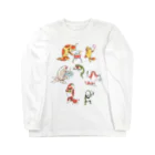 HOUSOの金魚づくし現代版　OMATSURI Long Sleeve T-Shirt