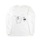 AZNDAショップ！のはなすじ　ごきげんごはん Long Sleeve T-Shirt