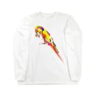 くらきち ONLINE SHOPのコンゴウインコ Long Sleeve T-Shirt