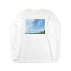 akane_art（茜音工房）の癒しの風景（空と雲） ロングスリーブTシャツ