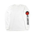 BIKE LABORIOUS HOMIESのBIKE LABORIOUS HOMIES magma red Long Sleeve T-Shirt