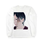 つきさん（絵を描くのが好き）のはいで様のグッズ Long Sleeve T-Shirt