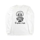 天明幸子　SUZURI  オフィシャルショップのlove & peace Long Sleeve T-Shirt