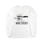 mosmos storeのMUTED -black- Long Sleeve T-Shirt