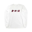 マッスルなっとう屋のB・K・H ロングスリーブTシャツ