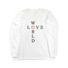 ヒラエイのLOVEWORLD ロングスリーブTシャツ