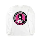 PetWORKs SUZURI Shopのmomoko20th ロングスリーブTシャツ