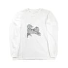 ma_yu_miのアメリカンショートヘアのグッズ Long Sleeve T-Shirt