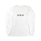 PADA328🌴 タイ語・タイ文字 グッズの1.2.3 (ヌンソンサン)  Long Sleeve T-Shirt