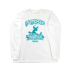 FOXY COLORSのヨガの先生ガネゾーくん Long Sleeve T-Shirt