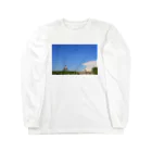 photo-kiokuの青空 ロングスリーブTシャツ