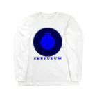 mosmos storeのEnigma Pendulum -blue- ロングスリーブTシャツ