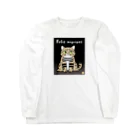 幻想水系branch　byいずもり・ようのネコT（クロアシネコ） Long Sleeve T-Shirt