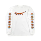 segasworksの足の短いトラちゃん（トラちゃんたち沢山） Long Sleeve T-Shirt