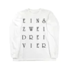 eins zwei drei vierのeins zwei drei vier・・・† Long Sleeve T-Shirt