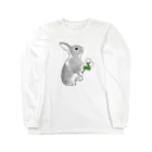 Mock’n Rollのうさぎのモックその3 純白の花を君に Long Sleeve T-Shirt